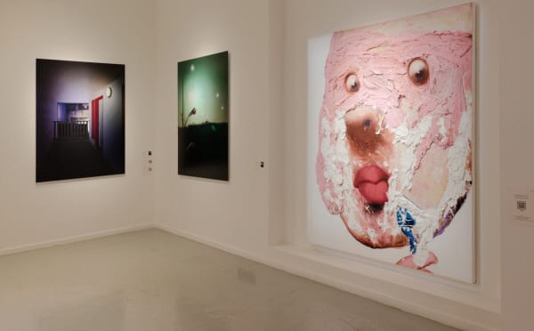 Installation View of Zaal Art Gallery x Simine Paris a group presentation of works.