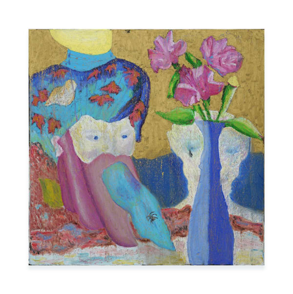 Installation view of a group presentation of works by several artists presented by Zaal Art Gallery in collaboration with Guest House.