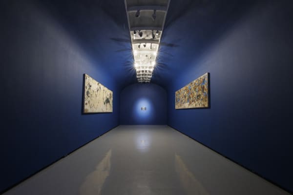 Installation view of The Great War a solo presentation of works by Shahriar Ahmadi.