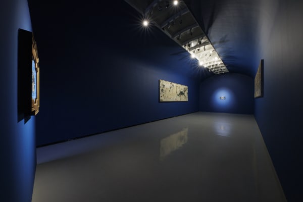 Installation view of The Great War a solo presentation of works by Shahriar Ahmadi.