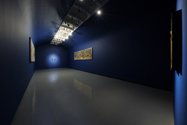 Installation view of The Great War a solo presentation of works by Shahriar Ahmadi.