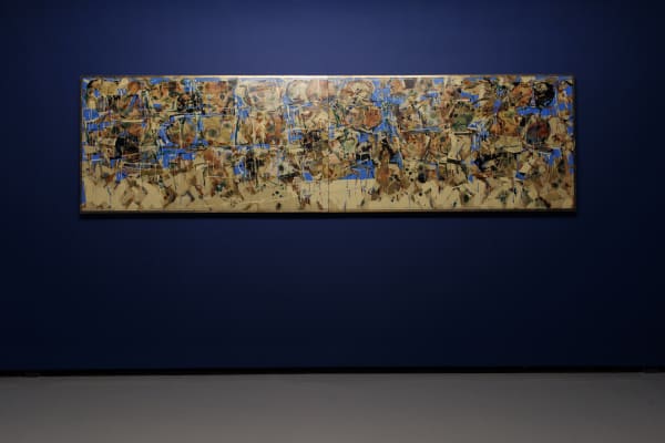 Installation view of The Great War a solo presentation of works by Shahriar Ahmadi.