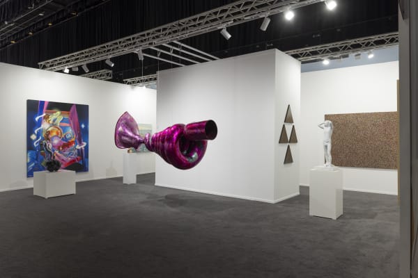 Installation View of Dastan's Booth at Art Dubai 2025.
