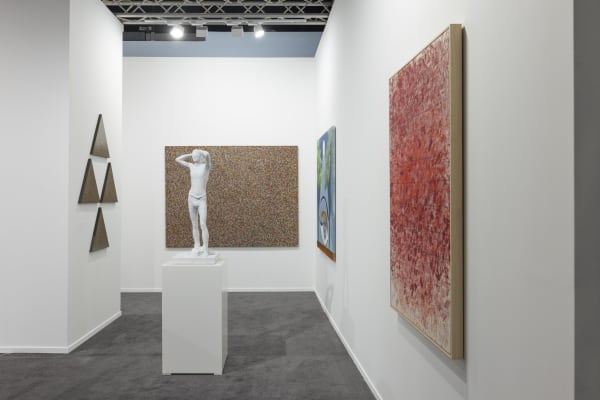 Installation View of Dastan's Booth at Art Dubai 2025.