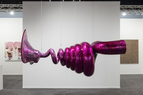 Installation View of Dastan's Booth at Art Dubai 2025.
