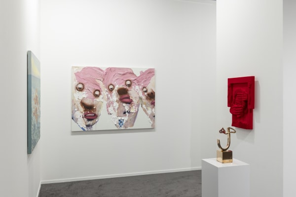 Installation View of Dastan's Booth at Art Dubai 2025.