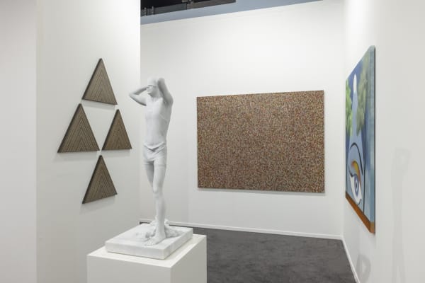 Installation View of Dastan's Booth at Art Dubai 2025.