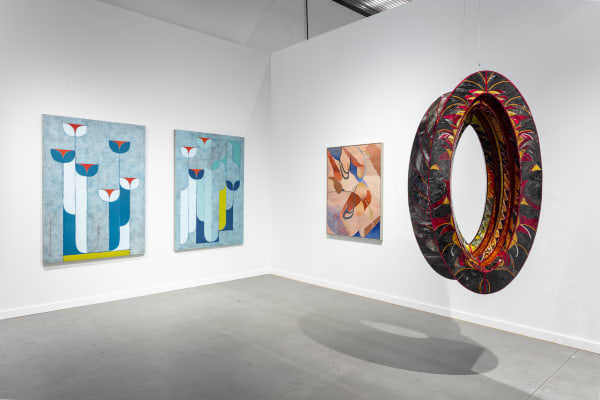 Installation View of Dastan's Booth at Frieze New York 2025.