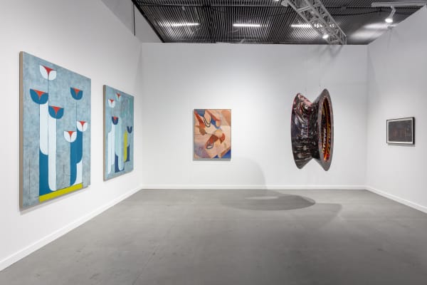 Installation View of Dastan's Booth at Frieze New York 2025.