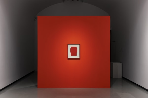 Installation View of Qaaf a solo presentation of works by Reza Lavassani.