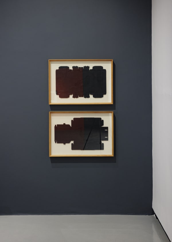 Installation View of Qaaf a solo presentation of works by Reza Lavassani.