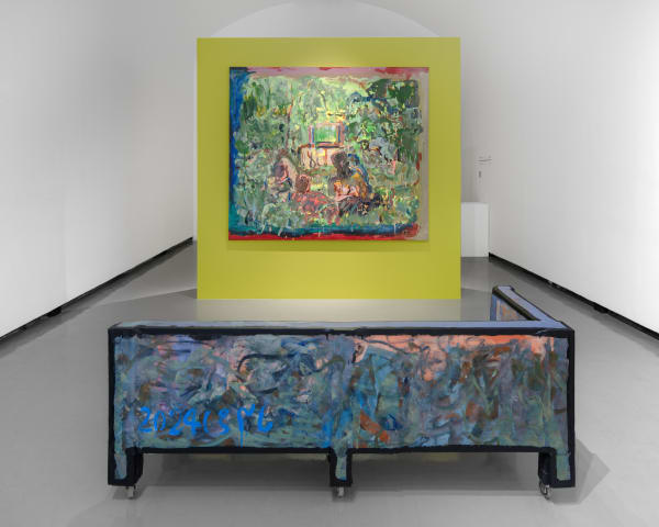 Installation View of Game Room a solo presentation of works by Ghasemi Brothers.