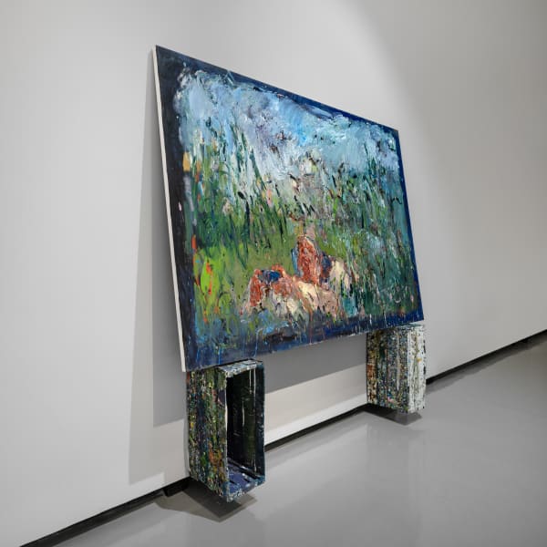 Installation View of Game Room a solo presentation of works by Ghasemi Brothers.