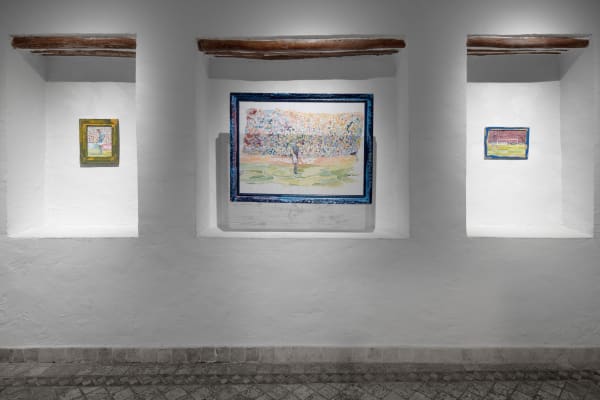 Installation View of Game Room a solo presentation of works by Ghasemi Brothers.