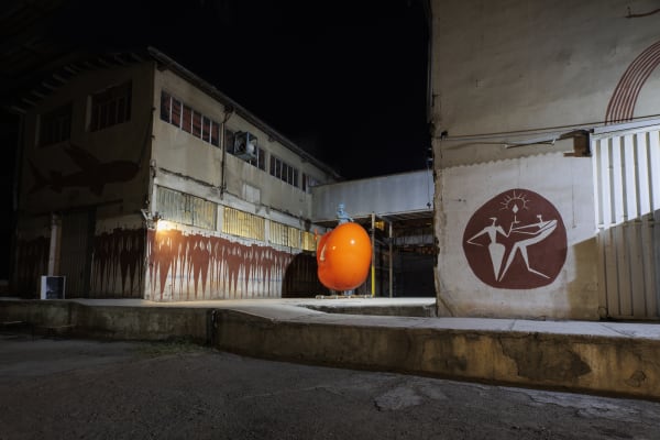 Installation View of Fateh a solo presentation of work by Mohammad Hossein Gholamzadeh.