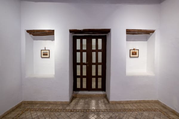 Installation View of "Seeing in the way it's not " a solo presentation of works by Peybak .