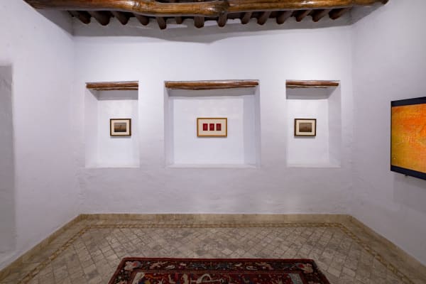 Installation View of "Seeing in the way it's not " a solo presentation of works by Peybak .