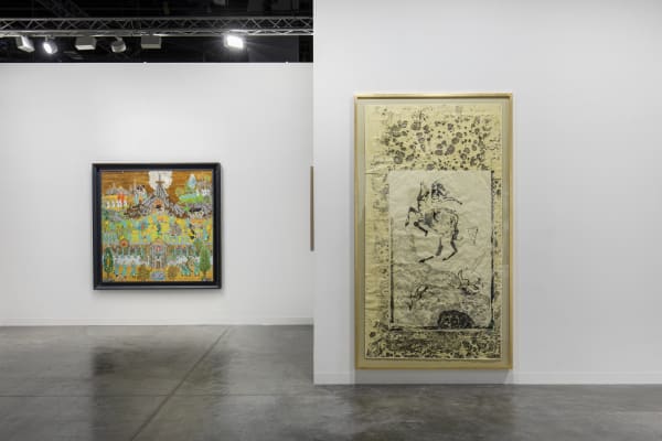Installation View of Dastan's Booth at Art Basel Miami Beach 2025.