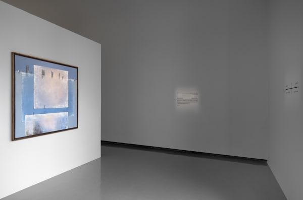 Installation view of Winter a solo presentation of works by Yaghoub Emdadian.