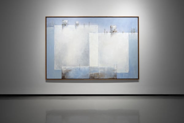 Installation view of Winter a solo presentation of works by Yaghoub Emdadian.