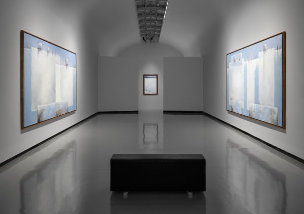 Installation view of Winter a solo presentation of works by Yaghoub Emdadian.