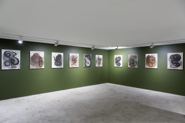 Mehrdad Pournazarali | "Palimpsest; Some Untitled Drawings" Dastan's Basement