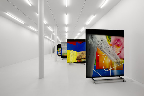 Hoda Kashiha's Paintings Evoke the Space of the Screen