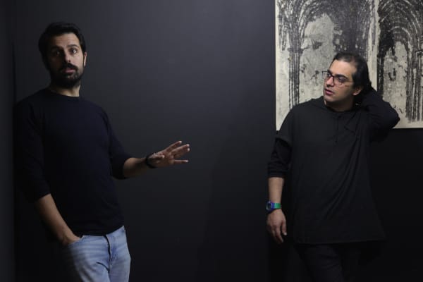 Hormoz Hematian and Ashkan Zahraei Photo by Roxana Fazeli