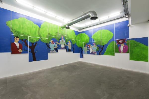 Milad Nemati | 'Mutual Tongue'. Electric Room 13/50. 27 October - 1 November 2017. Photo by Matin Jameie