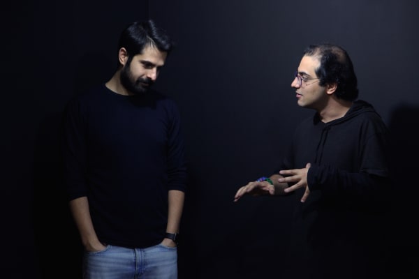 Hormoz Hematian and Ashkan Zahraei Photo by Roxana Fazeli