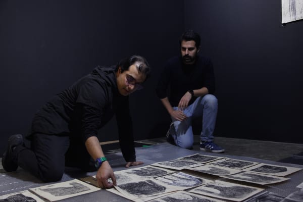 Hormoz Hematian and Ashkan Zahraei Photo by Roxana Fazeli
