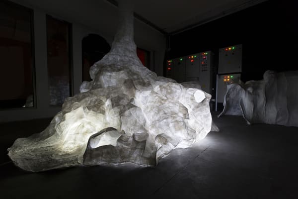 Taba Fajrak & Shokoufeh Khoramroodi | 'Memebrain'. Electric Room 19/50. 22 - 27 December 2017. Photo by Matin Jameie