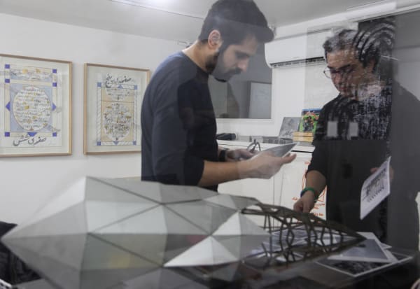 Hormoz Hematian and Ashkan Zahraei Photo by Roxana Fazeli
