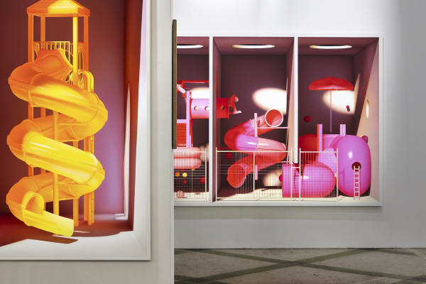 Mehdi Ghadyanloo. Installation View of ART021 2020. Photo by Jam Wang