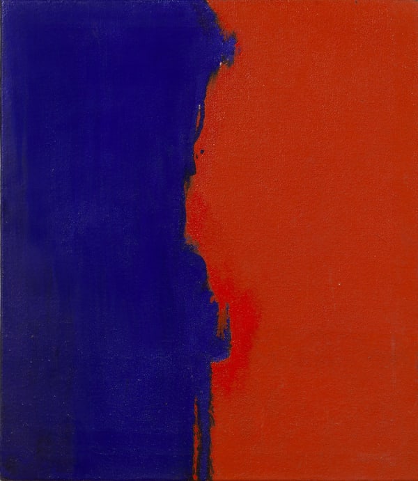 Robert Huot, Blue, Red, 1962