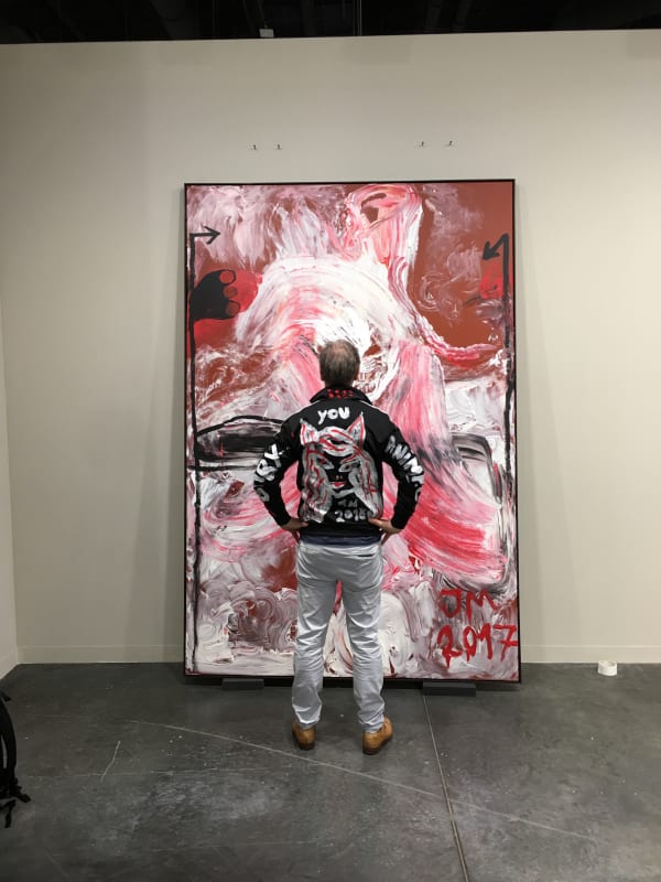 David Nolan and Jonathan Meese's work