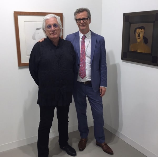 Germano Celant and David Nolan