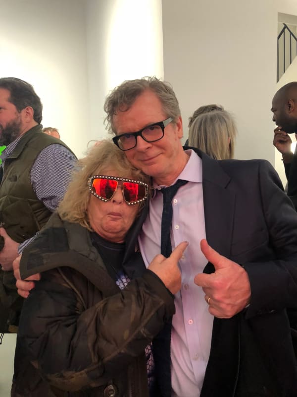 Joyce Pensato and David Nolan