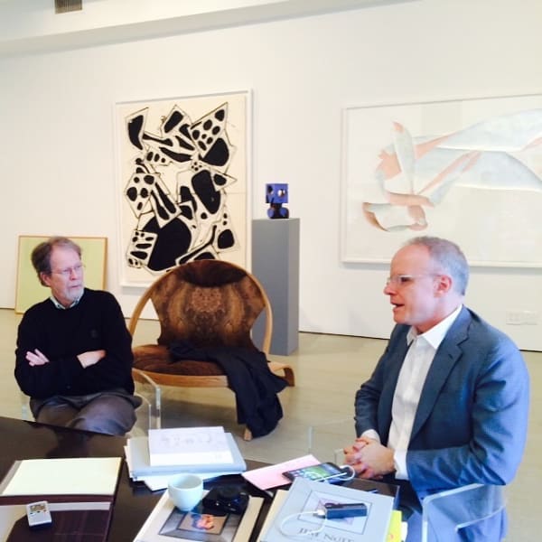 Jim Nutt and Hans Ulrich Obrist