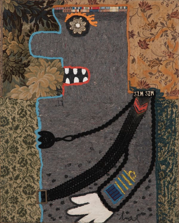 ENRICO BAJ - Sciura Schelda, 2002
