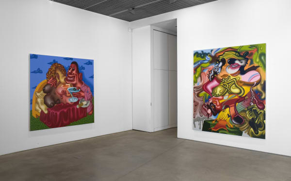PETER SAUL New Paintings