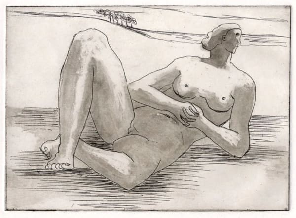 Hm Reclingin Nude Wash