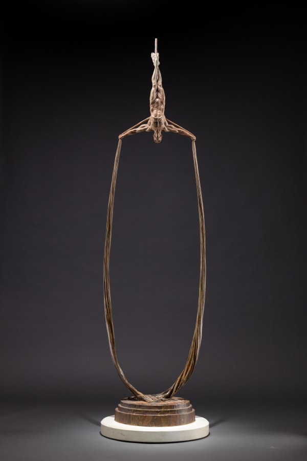 Transcendance II, 2024 Richard MacDonald Bronze 112" x 30" x 24"