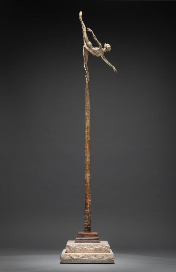 Penche Monet Column by Richard MacDonald