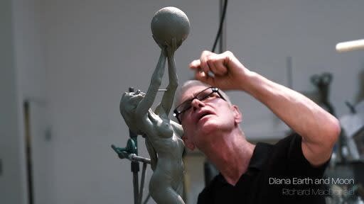 Behind the scenes with Richard MacDonald: Diana Earth & Moon