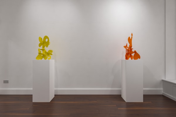Misha Milovanovich The Shape of Colour exhibition sculpture dellasposa gallery london contemporary art