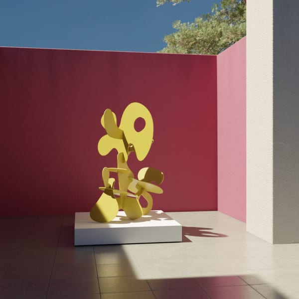 Misha Milovanovich The Shape of Colour exhibition sculpture dellasposa gallery london contemporary art