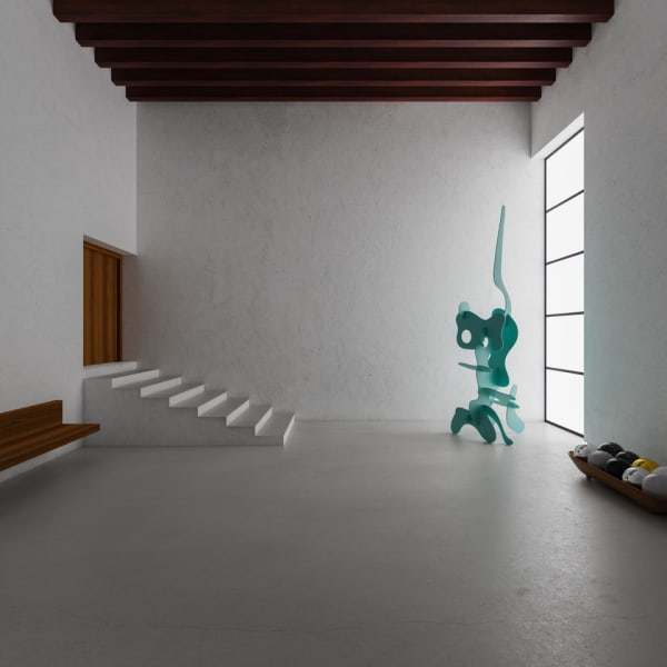 Misha Milovanovich The Shape of Colour exhibition sculpture dellasposa gallery london contemporary art