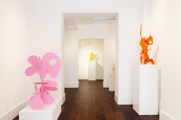 Misha Milovanovich The Shape Of Colour Exhibition Dellasposa Gallery London Contemporary Art Sculpture