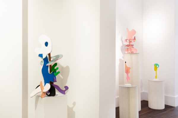 Misha Milovanovich The Shape Of Colour Exhibition Dellasposa Gallery London Contemporary Art Sculpture